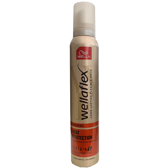 Wella Wellaflex Heat Creations ultra starker Halt Schaumfestiger 200 ml