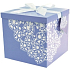 Angel Folding Geschenkbox mit Band Lila 25 x 25 x 14,5 cm