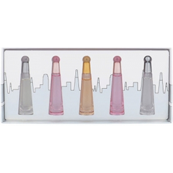 Issey Miyake Mini-Set L Eau und Issey EdP 3,5 ml + L Eau und Issey Florale EdT 2x3,5 ml + L Eau und Issey EdT 3,5 ml + L Eau und Issey Absolue EdP 3,5 ml, Geschenkset