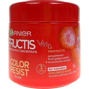 Garnier Fructis Color Resist Stärkungsmaske für gefärbtes Haar 300 ml