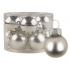 Silberglasflaschen Set 2,5 cm, 12 Stück
