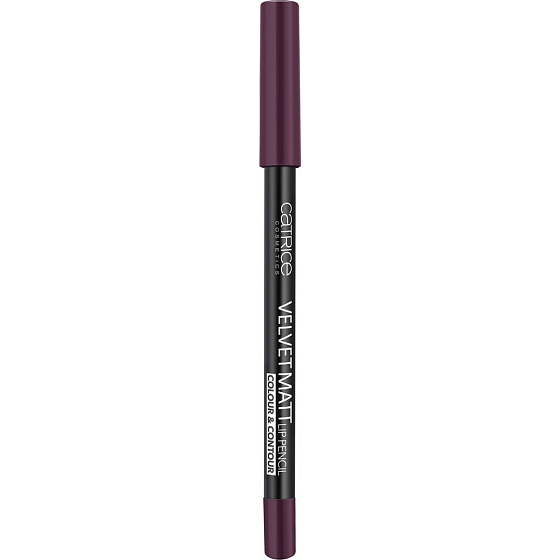 Catrice Velvet Matt Farbe & Kontur Lippenstift 100 Lecker Aubergine 1,3 g