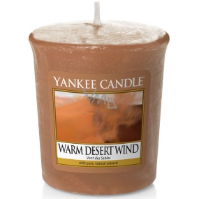 Yankee Candle Warm Desert Wind - Warme Wüstenwind duftende Votivkerze 49 g