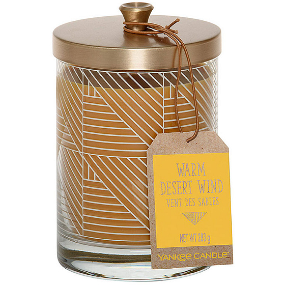 Yankee Candle Tumbler Warmer Wüstenwind - Warmer Wüstenwind Duftkerzenglas Fernweh 283 g