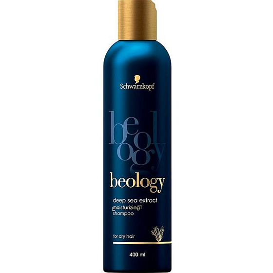Beology Moisture Regenerierendes Shampoo für trockenes Haar, ohne Sulfate mit Meerestiefenextrakt und Algenextrakt 400 ml