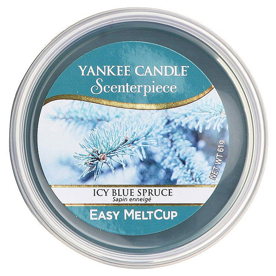 Yankee Candle Icy Blue Spruce Scenterpiece Duftwachs für elektrische Aromalampen 61 g