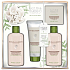 Baylis & Harding Haferflocken, Milch, Honig flüssige Körperseife 300 ml + Seife 150 g + Körperlotion 130 ml + Bademilch 300 ml + Massageschwamm, Kosmetikset