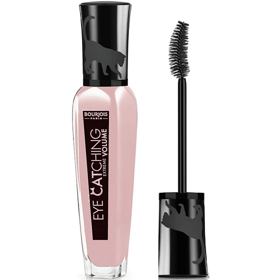 Bourjois Eye Catching Extreme Volumen Volumen und verlängernde Mascara 02 Extreme Black 6 ml