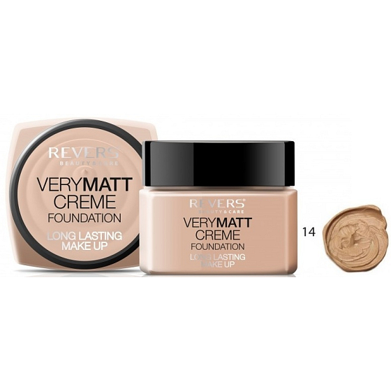 Revers Very Matt Creme Foundation Make-up 14, 60 ml