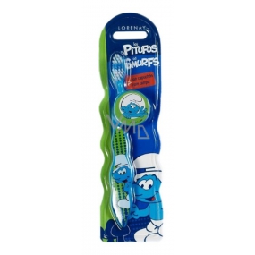 Disney Smurf weiche Zahnbürste mit Kappe für Kinder