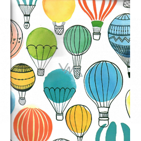 Nekupto Geschenk Papiertüte 45,5 x 33 x 10,5 cm Luftballons 1723 40 KFXL