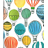 Nekupto Geschenk Papiertüte 45,5 x 33 x 10,5 cm Luftballons 1723 40 KFXL