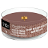 WoodWick Stone Washed Suede - Duftkerze aus gewaschenem Wildleder mit zierlichem Holzdocht 31 g