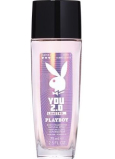 Playboy You 2.0 Laden von parfümiertem Deodorantglas für Frauen 75 ml