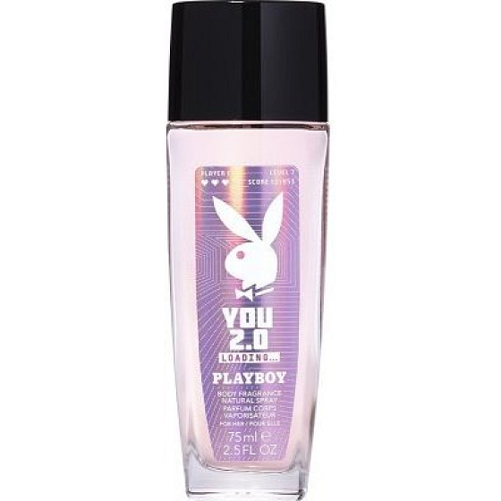 Playboy Du 2.0 Loading parfümierter Deodorant Glas für Frauen 75 ml