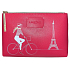 Lancome Paris Kosmetiktasche rosa für Damen 20 x 14 x 5 cm