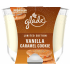 Glade Maxi Vanilla Caramel Cookie Duftkerze mit Vanillekeks und Karamellduft große Kerze im Glas, Brenndauer bis zu 52 Stunden 224 g