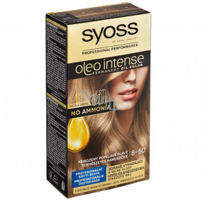 Syoss Oleo Intense Color Haarfarbe ohne Ammoniak 8-50 Natural ashy fawn