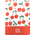 Albi Wochenkalender 18 Monate 2022 - 2023 Kirsche 12,5 cm x 17 cm x 1,3 cm