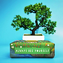 English Soap Always bee yourself - Biene natürliche parfümierte Toilettenseife mit Sheabutter 190 g