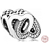 Sterling Silber 925 Verflochtene Herzen, Liebesperlenarmband