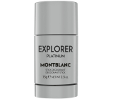 Montblanc Explorer Platinum Deodorant Stick für Männer 75 g