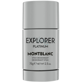 Montblanc Explorer Platinum Deodorant Stick für Männer 75 g