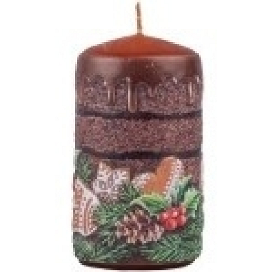 Kerzen Lebkuchen-Duftkerze Zylinder 60 x 110 mm