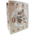 Geschenkpapiertasche Weihnachten WBM 2421 gold CZ/xSK/HU
