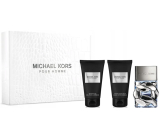 Michael Kors Pour Homme parfémovaná voda 50 ml + balzám po holení 50 ml + sprchový gel 50 ml, dárková sada pro muže