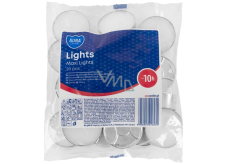 Bispol Auro Maxi Svíčka čajová 5,9 x 2,35 cm 20 kusů 10 hodin