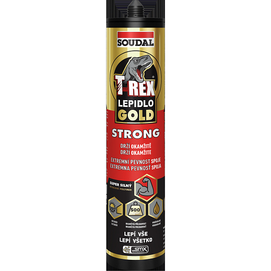 Soudal T-Rex Gold Strong Montagekleber, 290 ml