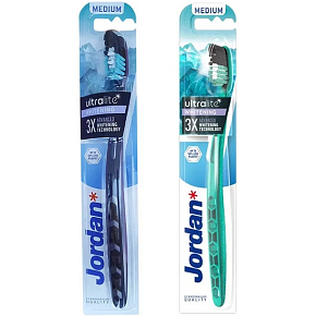 Jordan Ultralite Whitening Medium Zahnbürste, 1 Stück