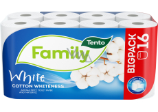 Dieser White Cotton Whiteness 2-lagige Toilettenpapier, 16 Rollen, 18 m Rolle