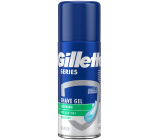 Gillette Series 3x Action Sensitive Rasiergel für Männer 75 ml