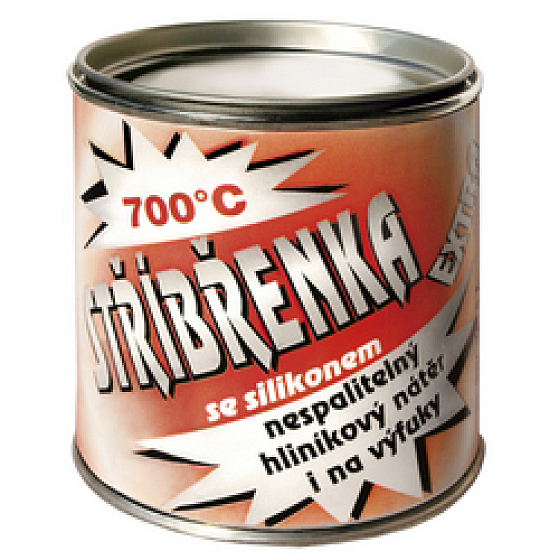 Silberbox Extra 220 g nicht brennbare Aluminiumbeschichtung mit Silikon