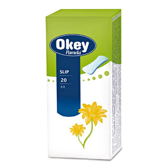 Pamela Okey Slip intime Slipeinlagen 20 Stück