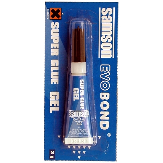 Samson Super Glue Gelkleber blau 3 g