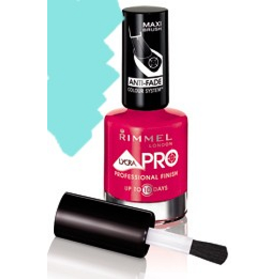 Rimmel London Lycra Pro Nagellack 500 Pfefferminze langlebig 12 ml