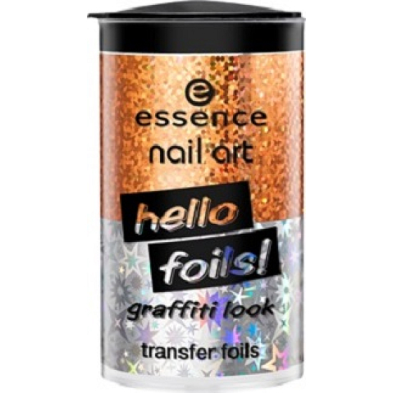 Essence Nail Art Hallo Folien! Trasferfolien Nagelfolie 03 Hallo Holo! 2 Stücke
