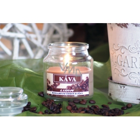 Lima Aroma Dreams Kaffee aromatisches Kerzenglas mit Deckel 120 g