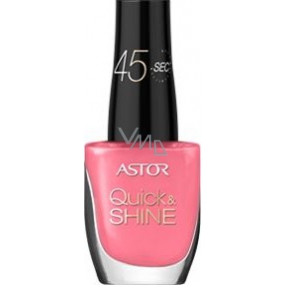 Astor Quick & Shine Nagellack Nagellack 612 Package It Pink 8 ml