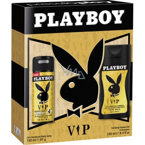 Playboy Vip für Ihn 150 ml Deospray + 250 ml Duschgel, Kosmetikset