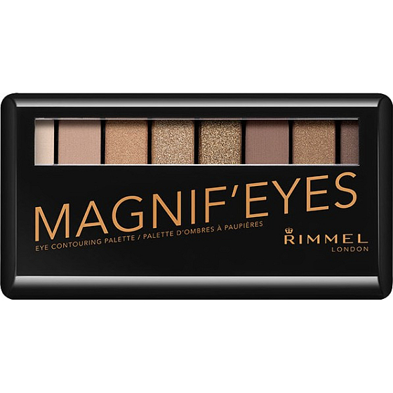 Rimmel London Magnifeyes Augenkonturierungspalette 001 Keep Calm & Wear Gold 7 g
