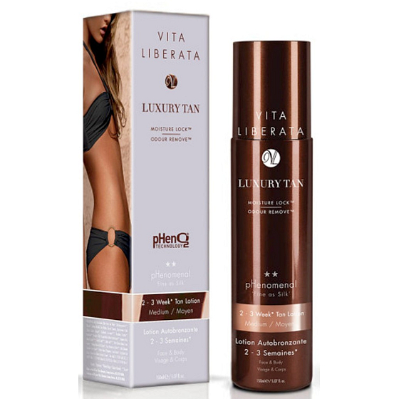 Vita Liberata pHenomenal Selbstbräunende Milch für Gesicht und Körper für 2-3 Wochen tan Medium - Medium 200 ml