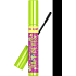 Miss Sports Studio Wimpern Happy Eyes Mascara 001 Schwarz 8 ml
