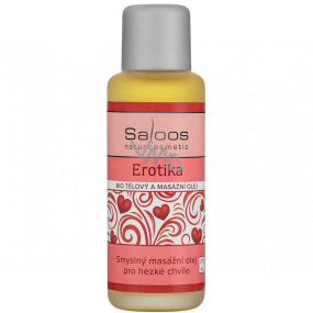 Saloos Erotica Körper- und Massageöl für sinnliche Massage 50 ml