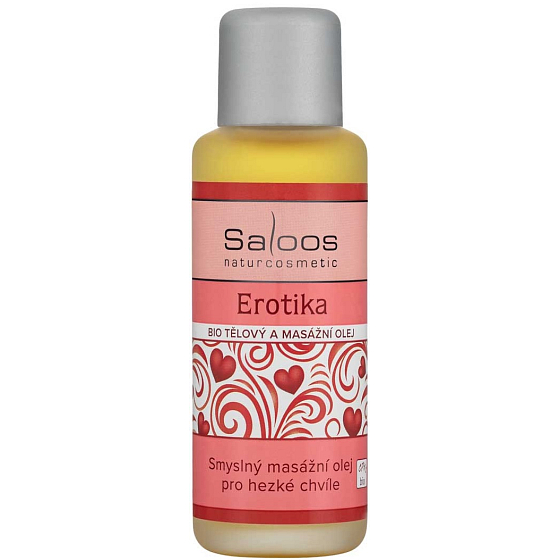 Saloos Erotik Körper- und Massageöl für sinnliche Massage 50 ml