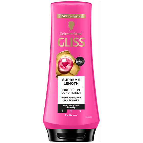 Gliss Supreme Length Conditioner für Haare, 200 ml