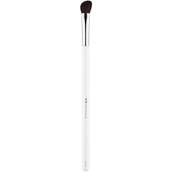 Dermacol Master Pinsel Lidschatten Kosmetikpinsel mit Naturborsten abgeschrägt für Lidschatten D73